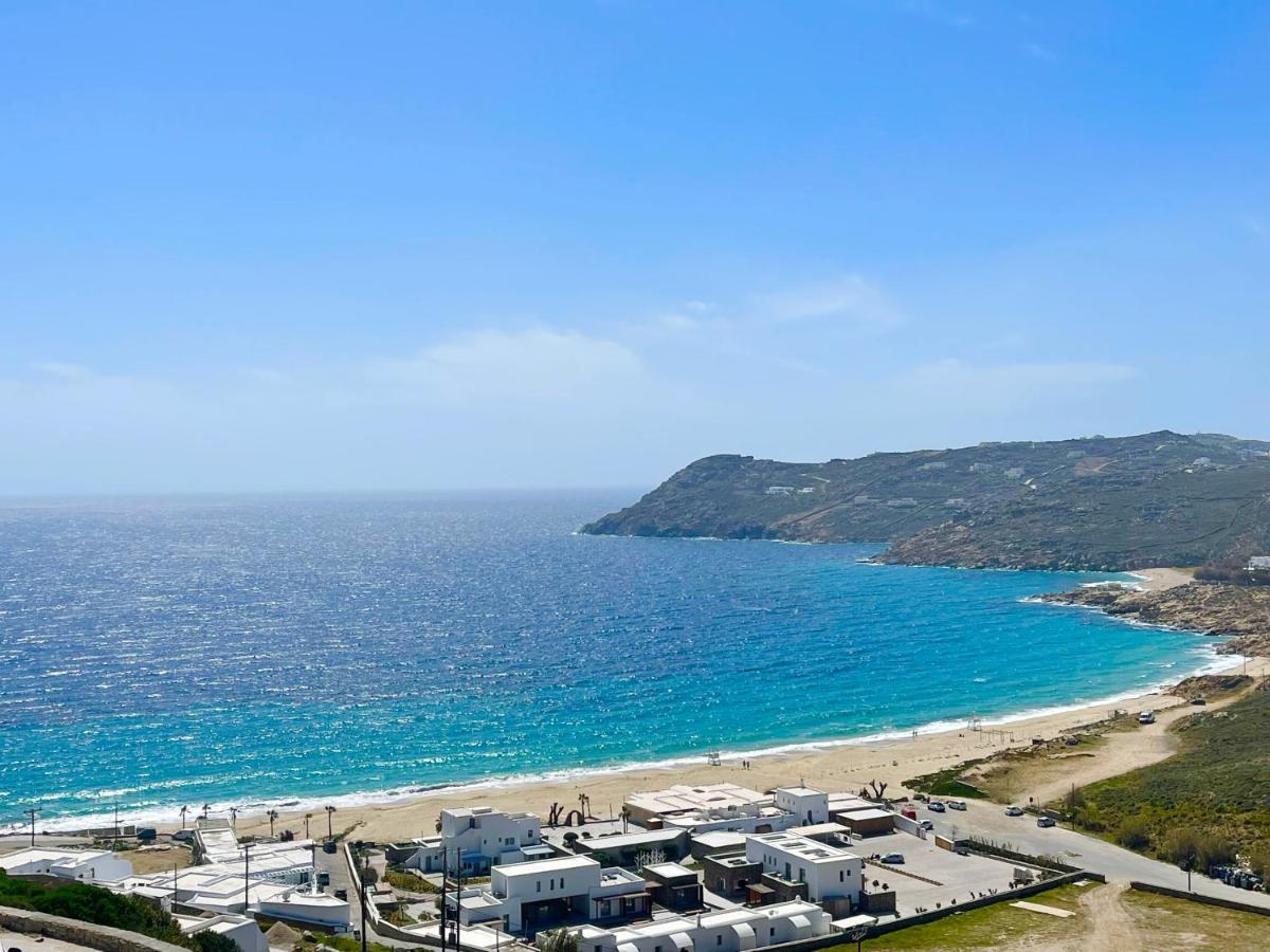 Luxury House With Private Pool At Elia Beach Mykonos Town Экстерьер фото