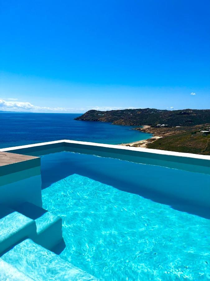 Luxury House With Private Pool At Elia Beach Mykonos Town Экстерьер фото