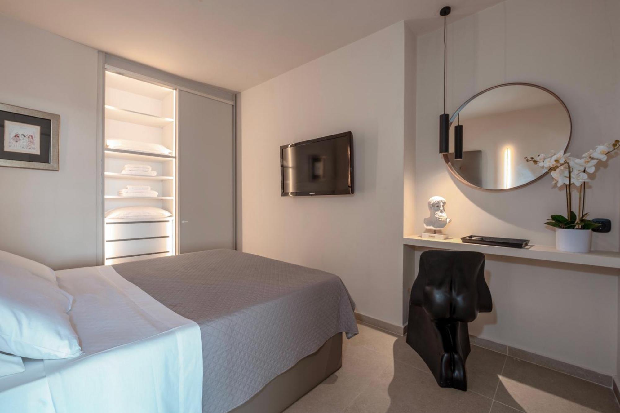 Luxury House With Private Pool At Elia Beach Mykonos Town Экстерьер фото