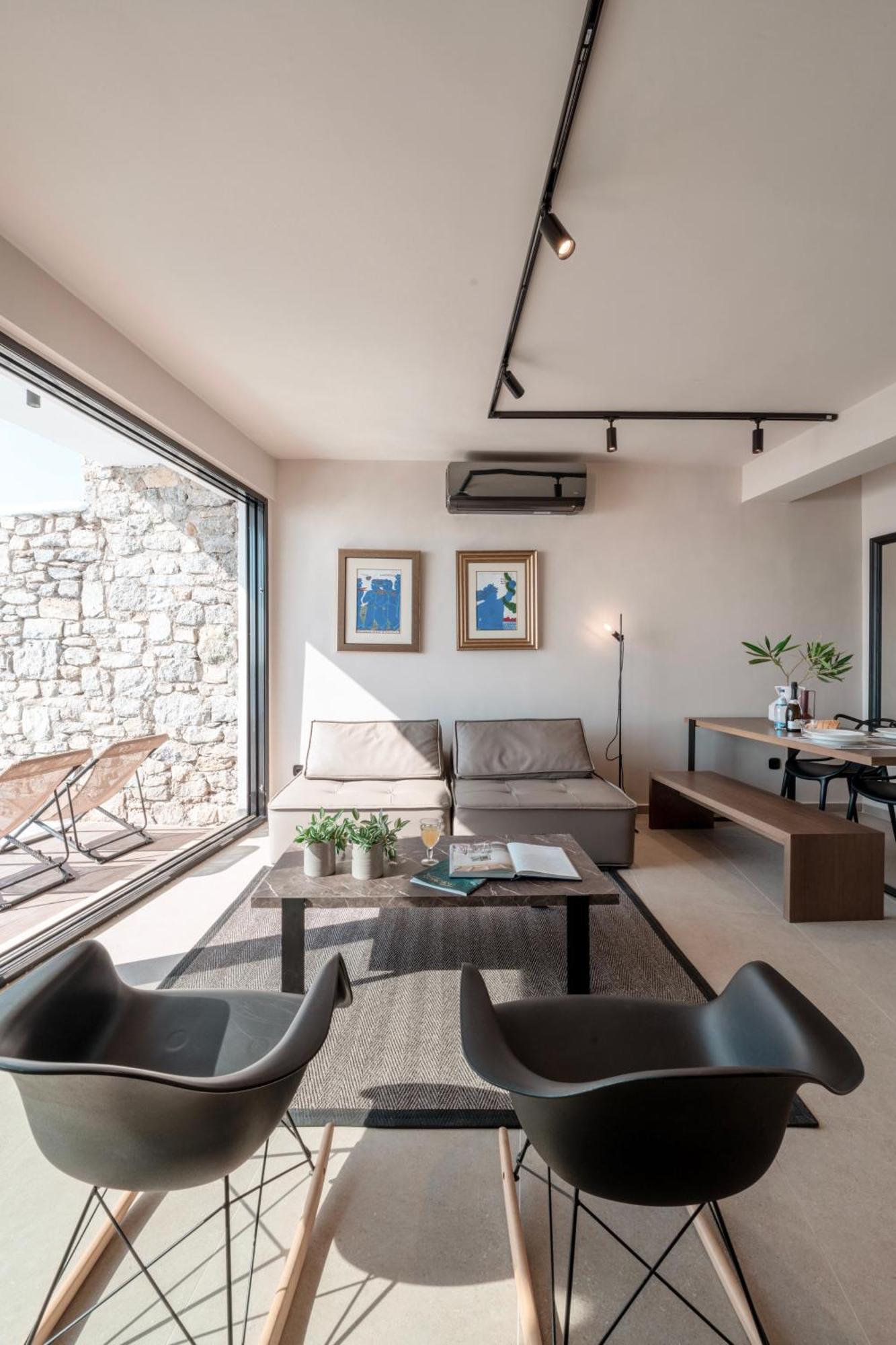 Luxury House With Private Pool At Elia Beach Mykonos Town Экстерьер фото
